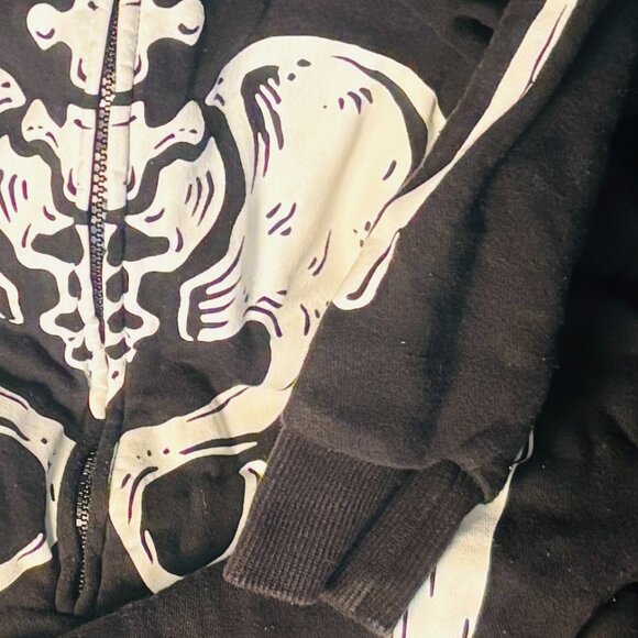 Black/white Skeleton Onsie - Kid Conscious Costume - Picture 3 of 4